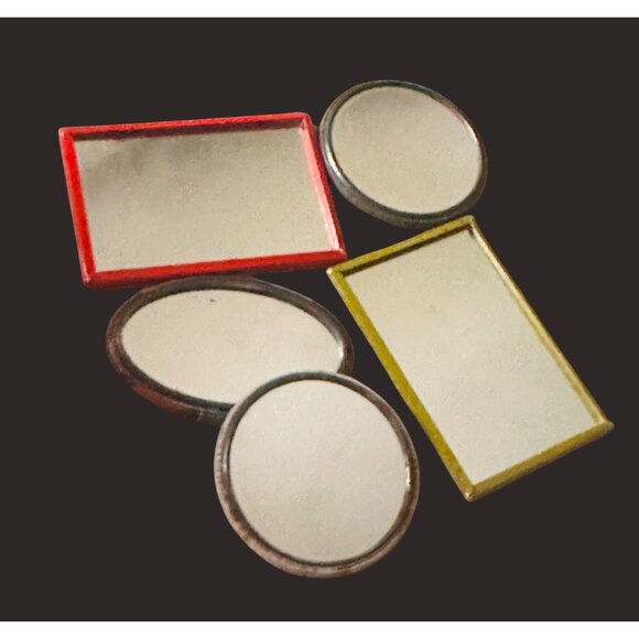 Coca-Cola Pocket Mirrors Set Of 5  Iconic 1970’s Artwork & Chewing Gum Ad D - Picture 4 of 7